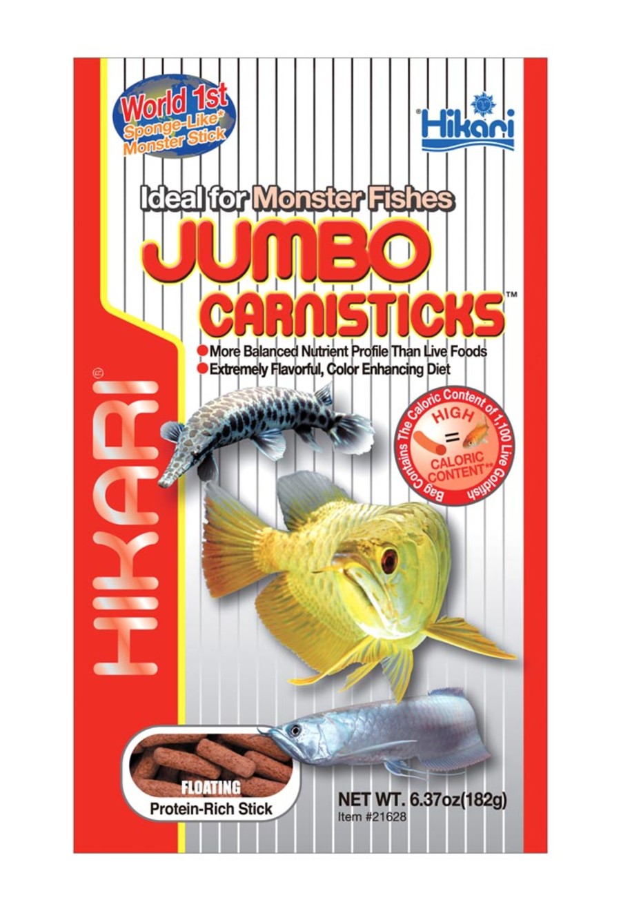 Hikari USA Jumbo CarniSticks® Floating Fish Food