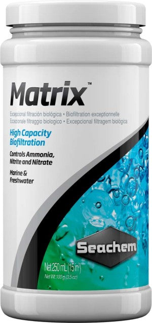 Seachem Laboratories Matrix Biological Media 1ea/250 ml