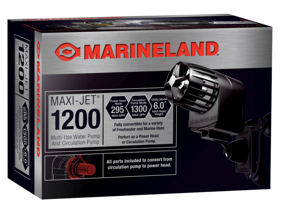 Marineland Maxi-Jet 1200 Pro Water and Circulation Pump 1ea/295 - 1300 GPH