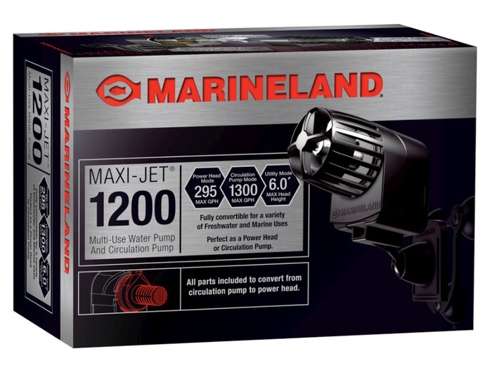 Marineland Maxi-Jet 1200 Pro Water and Circulation Pump 1ea/295 - 1300 GPH