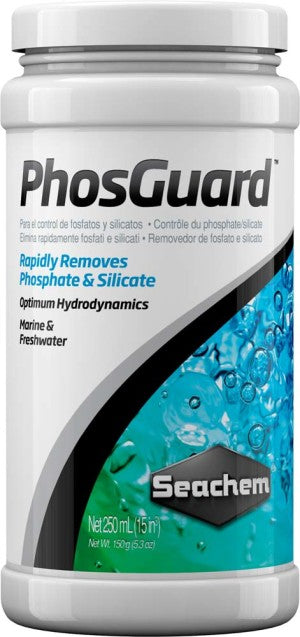 Seachem Laboratories PhosGuard Phosphate and Silicate Remover 1ea/250 ml