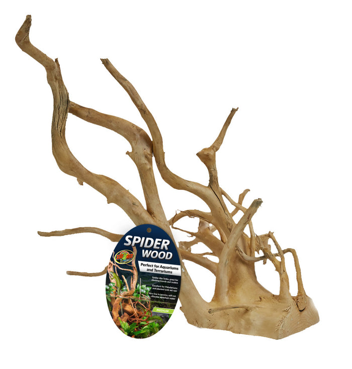 Zoo Med Spider Wood Brown, 1ea/LG