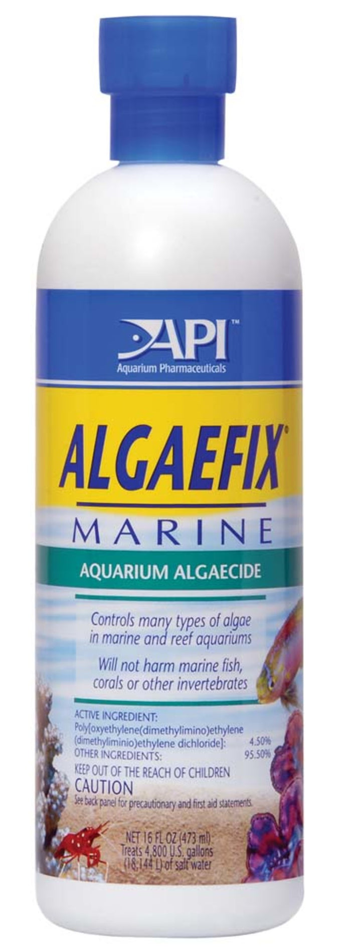 API AlgaeFix Marine Aquarium Algaecide