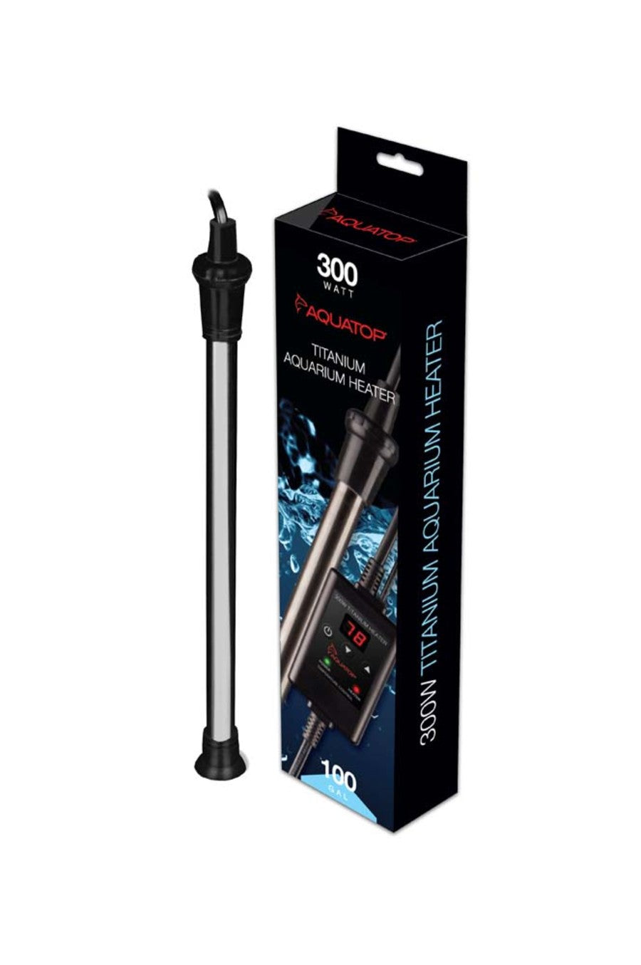 Aquatop Submersible Titanium Aquarium Heater & External Thermostat