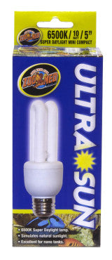 Zoo Med Ultra Sun Super Daylight Mini Compact Fluorescent Lamp