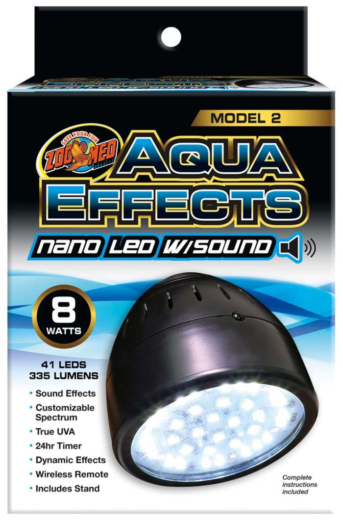 Zoo Med AquaEffects Model 2 Nano LED Light Fixture