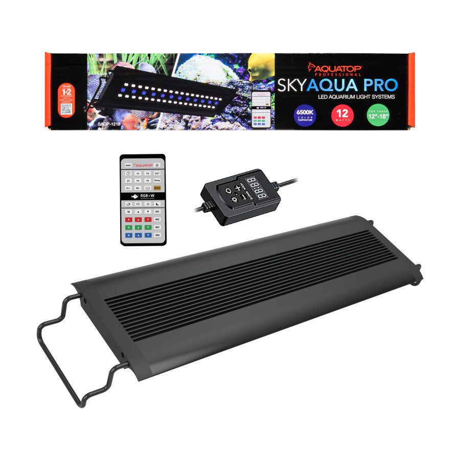 Aquatop SkyAqua Pro LED Light Fixture with IR Remote 6500K