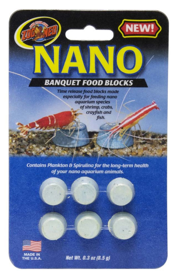 Zoo Med Nano Banquet Fish Feeding Block