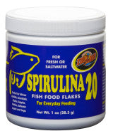 Zoo Med Spirulina 20 Flakes Fish Food