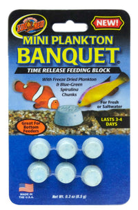 Zoo Med Plankton Banquet Fish Feeding Block