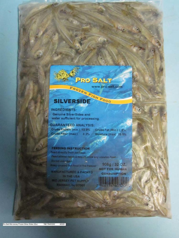 Pro Salt Silversides Frozen Fish Food