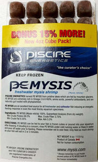 Piscine Energetics Mysis Frozen Fish Food