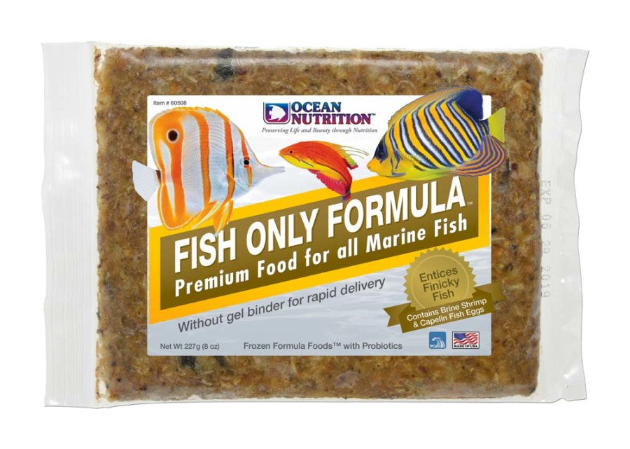 Ocean Nutrition Fish Only Formula Frozen Fish Food