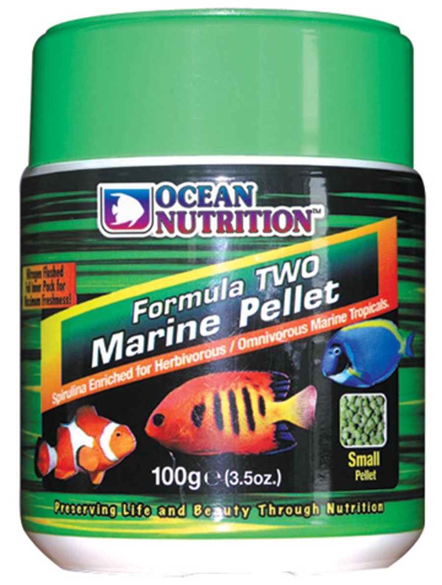 Ocean Nutrition Formula Two Marine Pellets Fish Food Small Pellet Size (+/- 1.2mm)