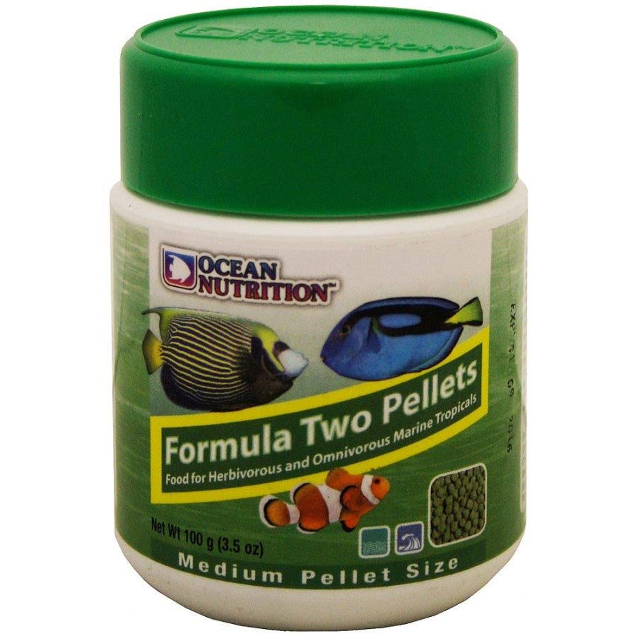 Ocean Nutrition Formula Two Marine Pellets Fish Food Small Pellet Size (+/- 1.2mm)