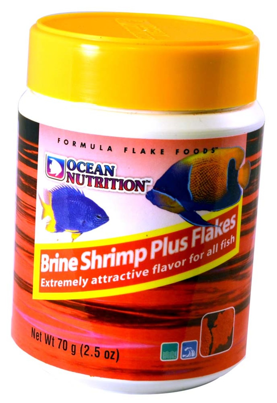 Ocean Nutrition Brine Shrimp Plus Flakes Fish Food