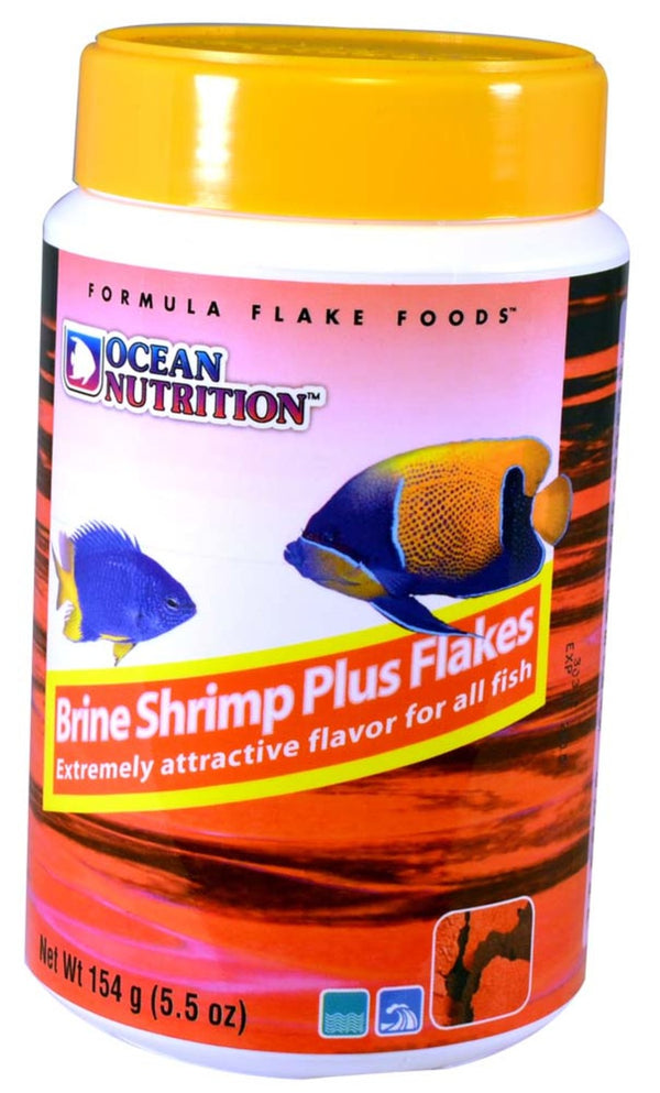 Ocean Nutrition Brine Shrimp Plus Flakes Fish Food