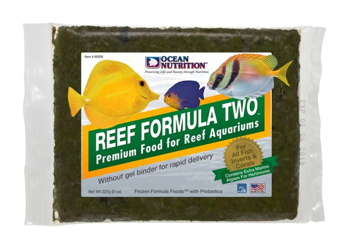 Ocean Nutrition Reef Formula Two Frozen Fish Food