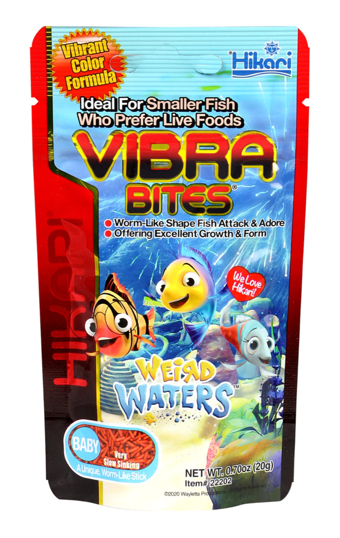 Hikari USA Vibra Bites Weird Waters Tropical Baby Fish Food