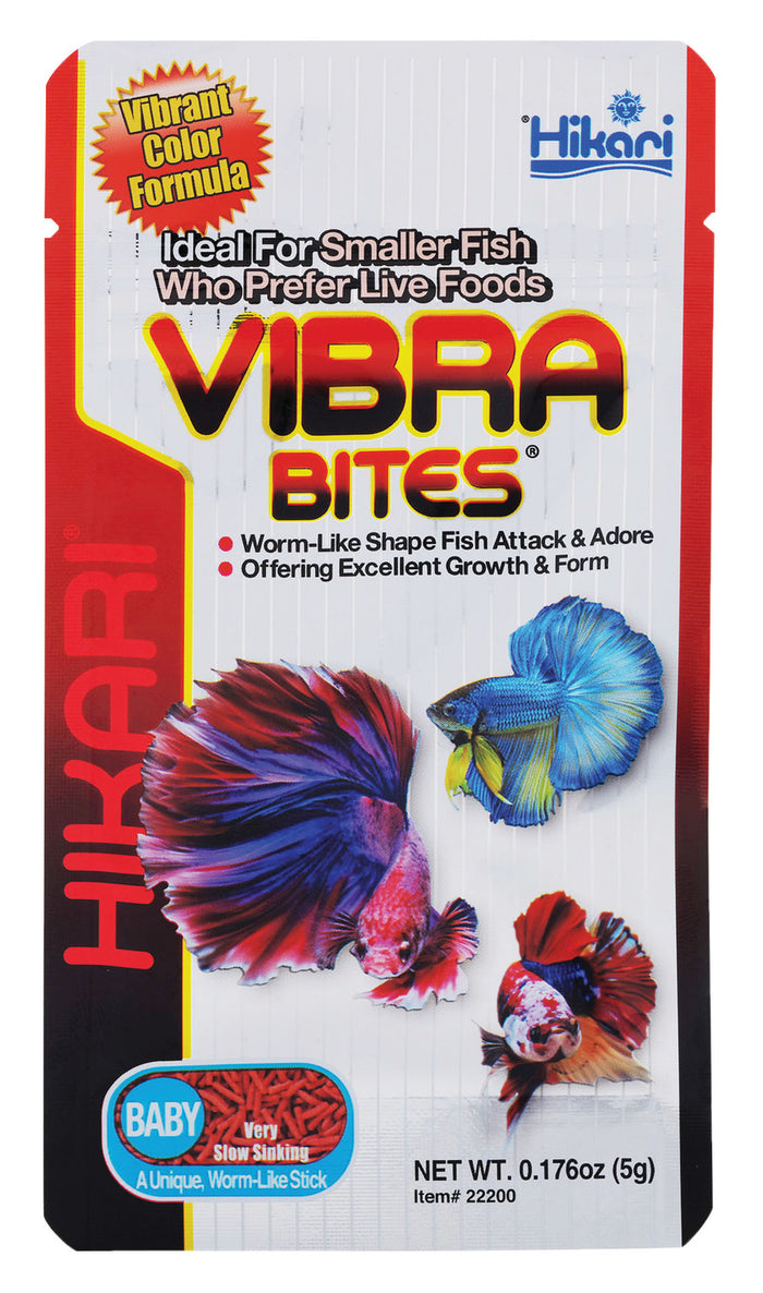 Hikari USA Vibra Bites Betta Fish Food Baby