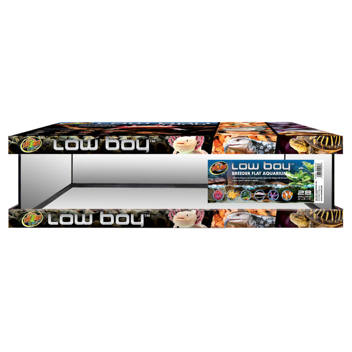 Zoo Med Low Boy Breeder Flat Aquarium