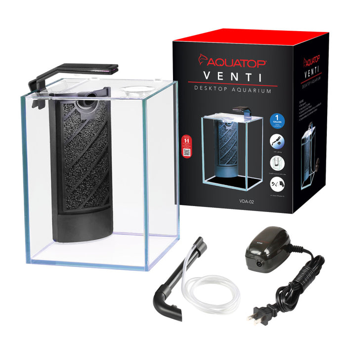 Aquatop Venti Professional Showcase Aquarium Kit